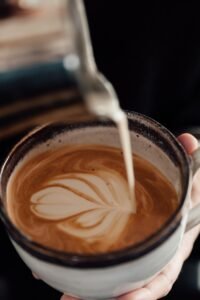 coffee, cappuccino, barista, caffeine, coffee cup, milk, latte art, latte, drink, espresso, cup, oat milk, breakfast, coffee art