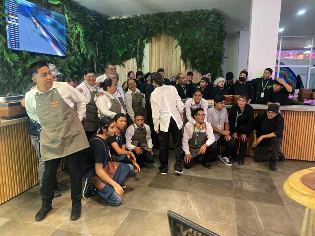 Eventos empresariales y de ventas con café